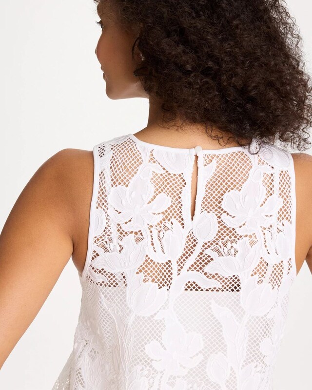 Petal Lace Applique Tank - image 4